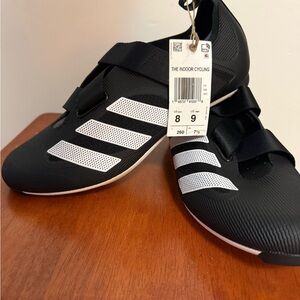 adidas Men's Black and White Cycling Shoes